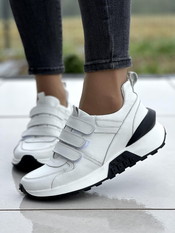 Sneakersy OLEKSY ze skóry Polskiej produkcji