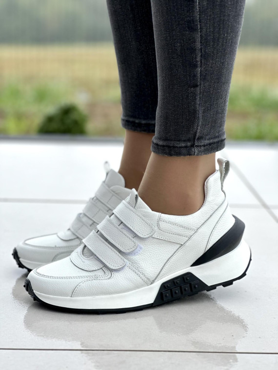 Sneakersy OLEKSY ze skóry Polskiej produkcji