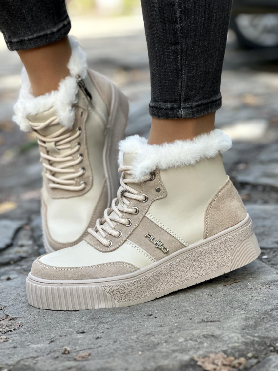 Sneakersy wykonane ze skóry naturalnej