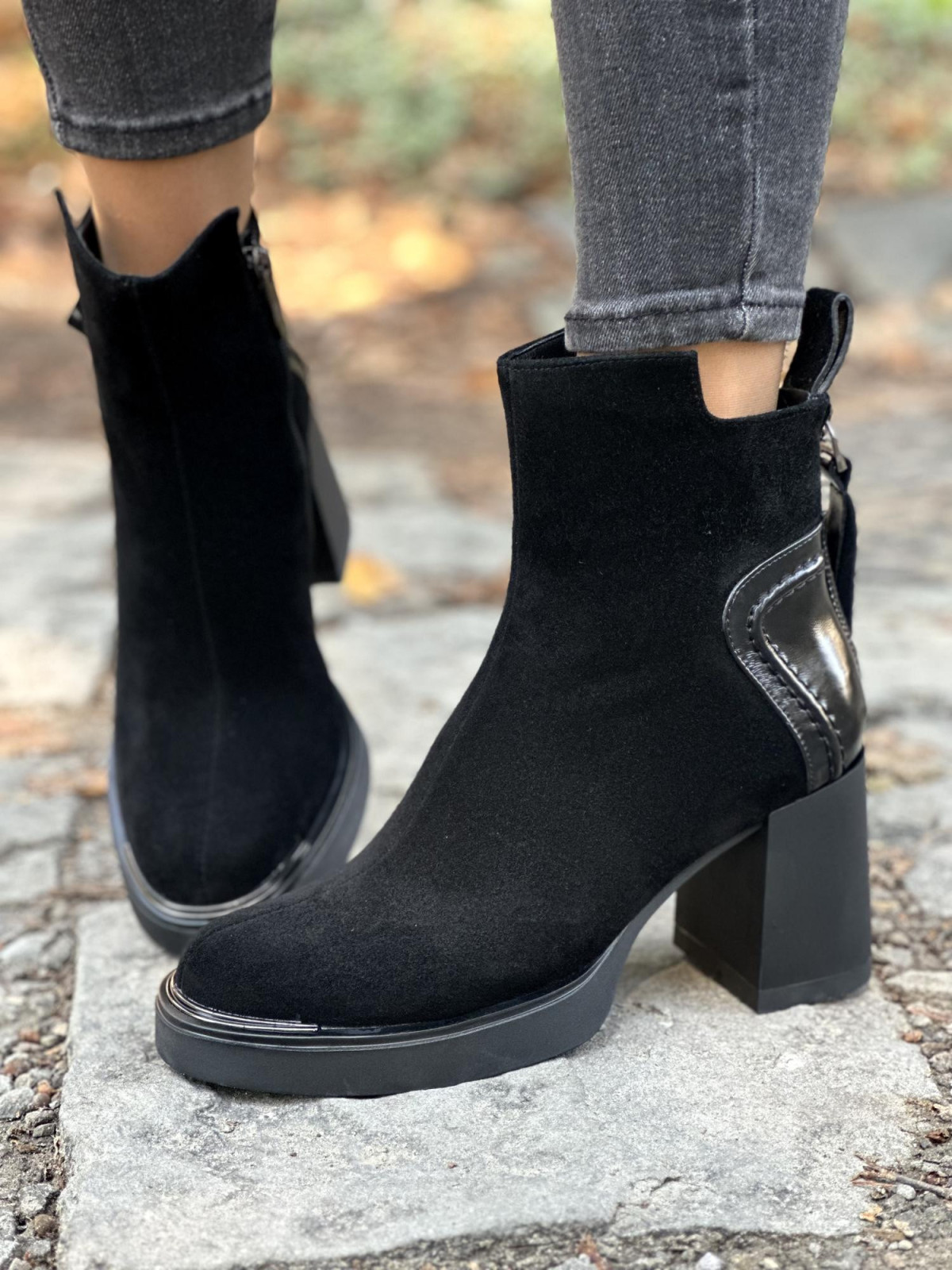 Nowoczesne i stylowe botki ze skóry naturalnej