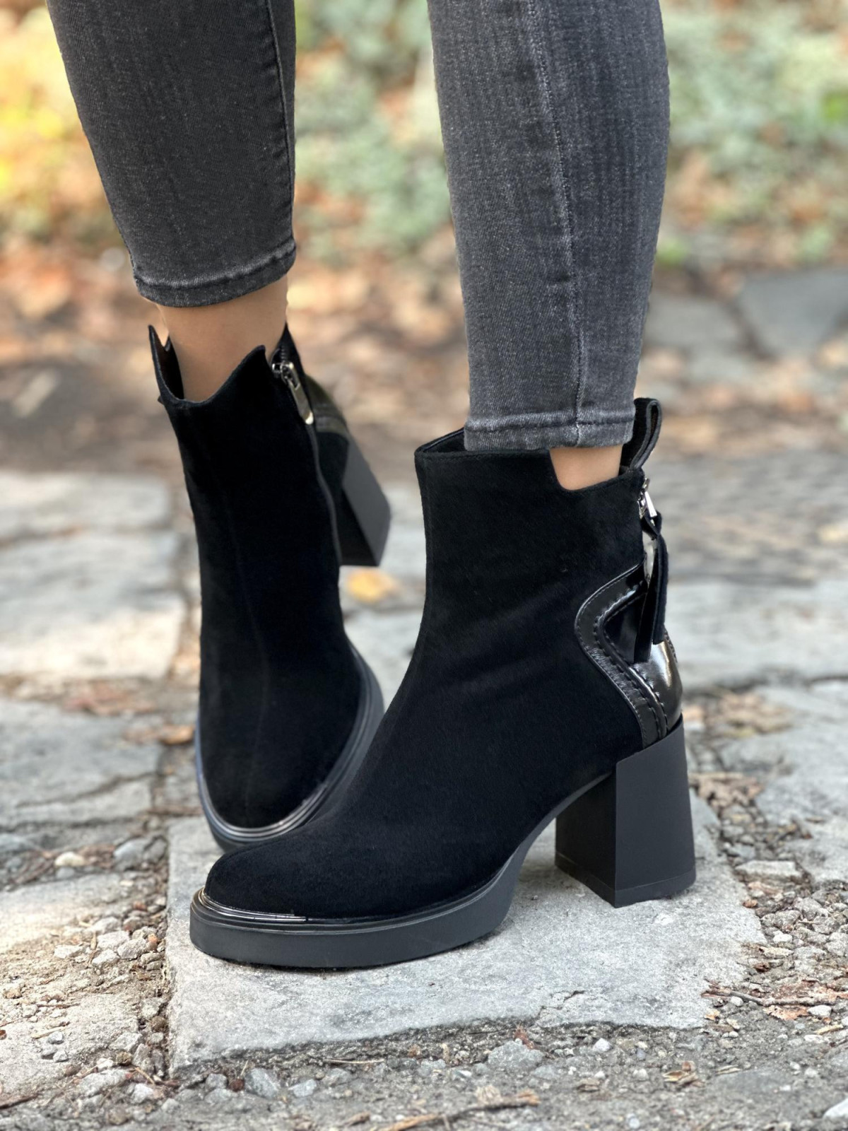 Nowoczesne i stylowe botki ze skóry naturalnej