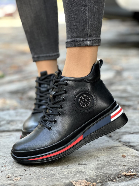 Sneakersy wykonane ze skóry naturalnej