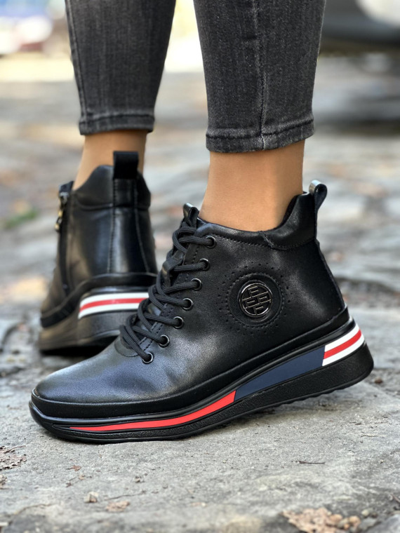 Sneakersy wykonane ze skóry naturalnej