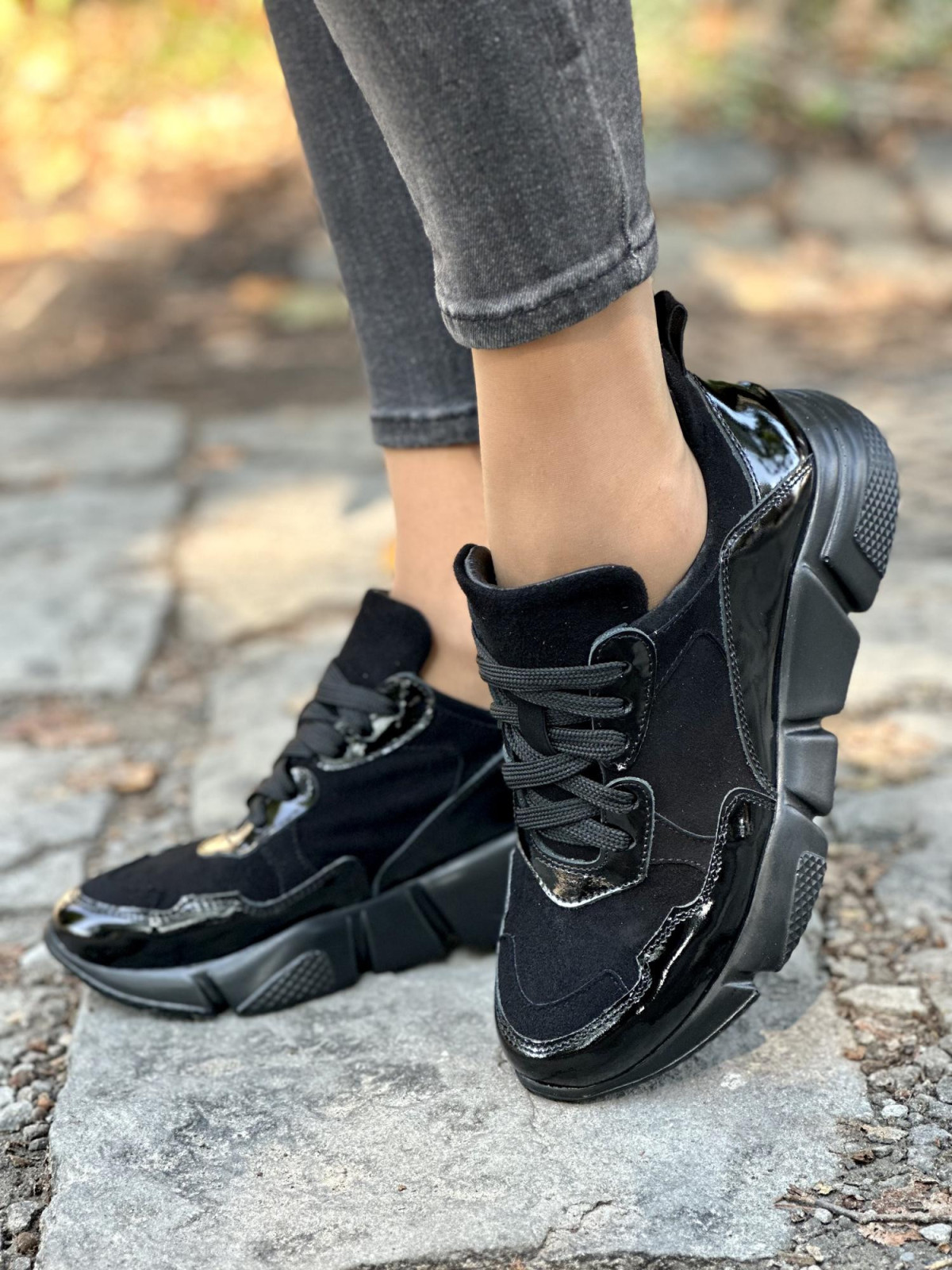 Sneakersy skórzane OLEKSY Polskiej produkcji