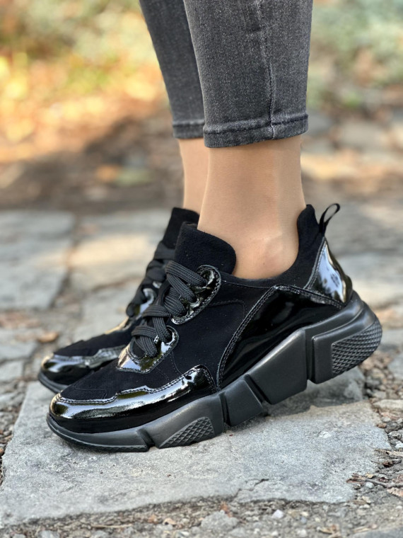 Sneakersy skórzane OLEKSY Polskiej produkcji