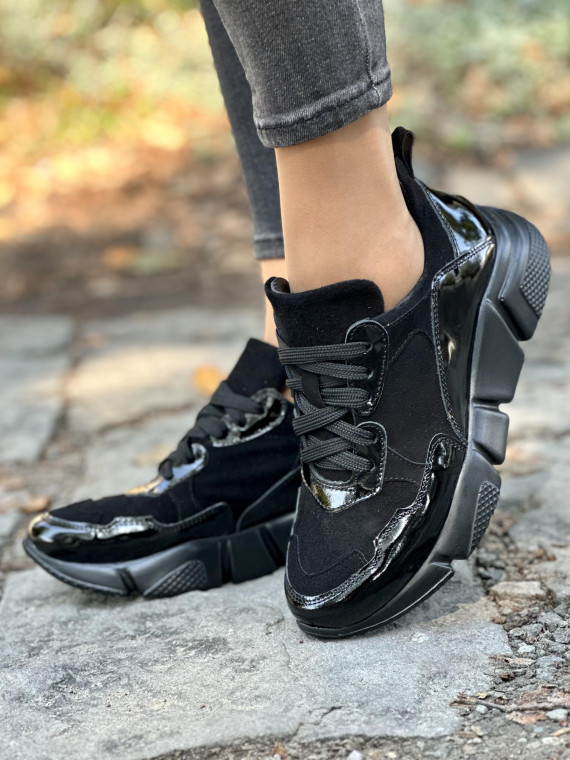 Sneakersy skórzane OLEKSY Polskiej produkcji