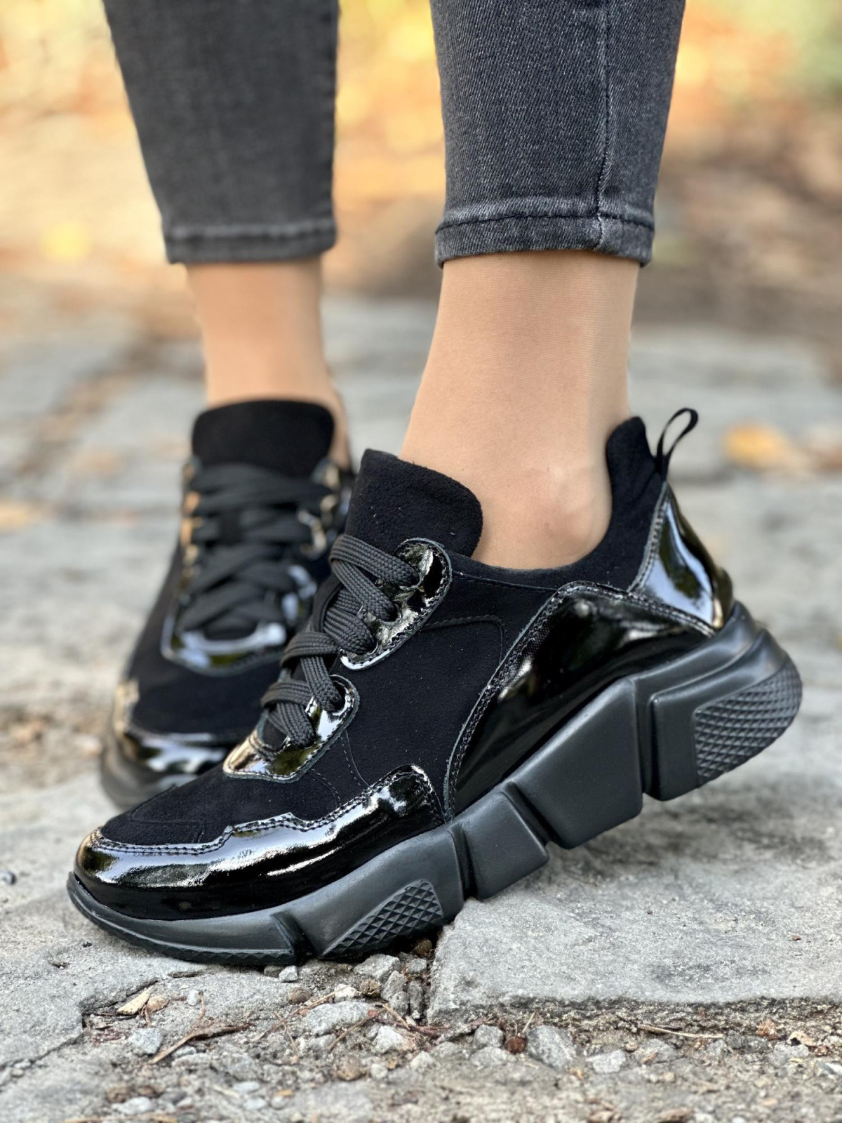 Sneakersy skórzane OLEKSY Polskiej produkcji