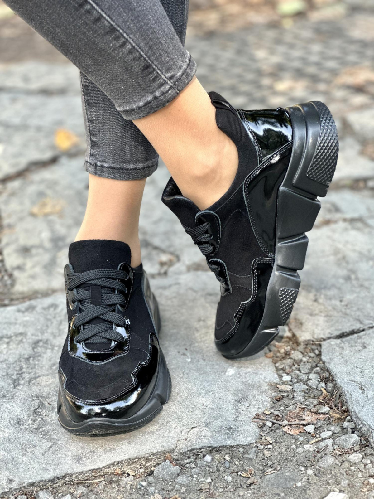 Sneakersy skórzane OLEKSY Polskiej produkcji