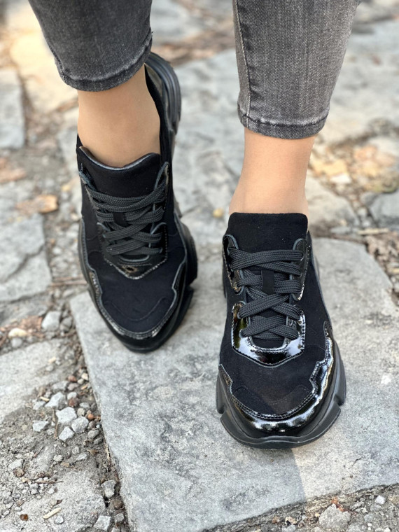 Sneakersy skórzane OLEKSY Polskiej produkcji