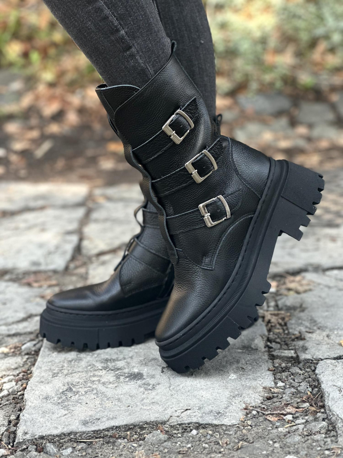 Wyjątkowe botki OLEKSY ze skóry Polskiej produkcji