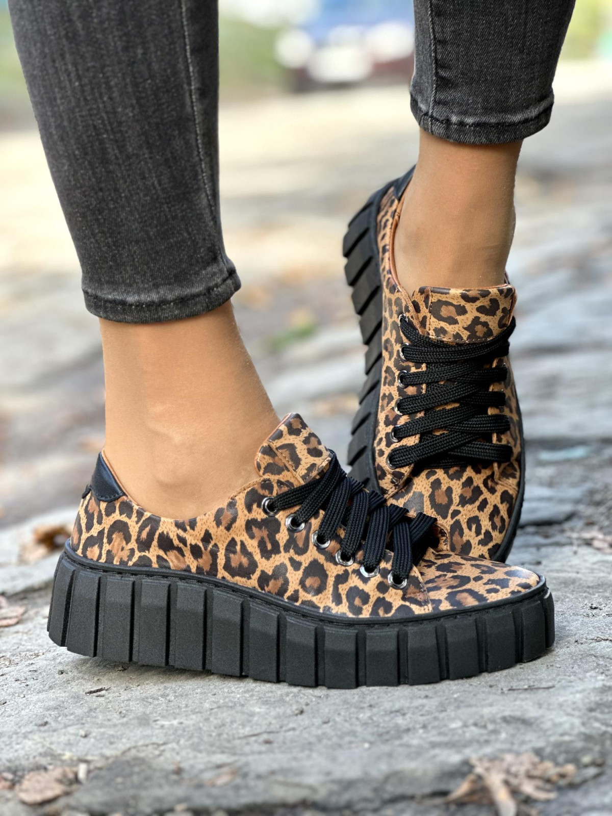 Trampki OLEKSY ze skóry naturalnej Polskiej produkcji