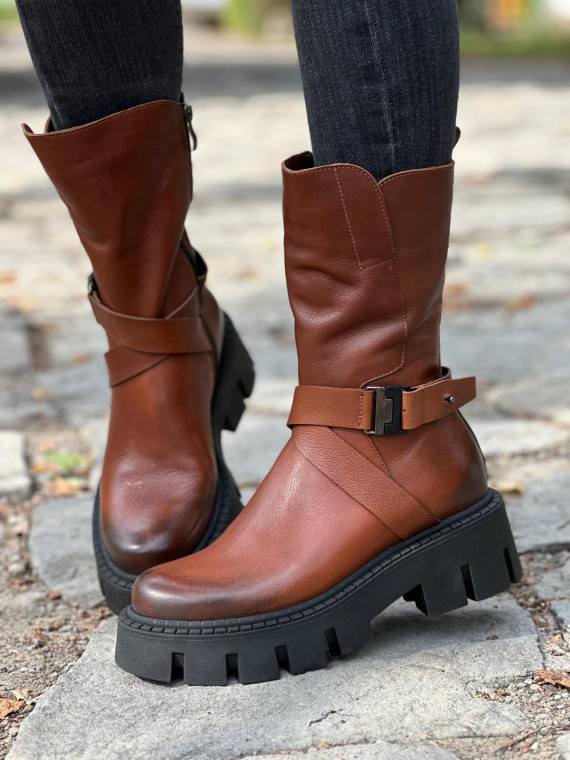 Trapery OLEKSY ze skóry naturalnej Polskiej produkcji