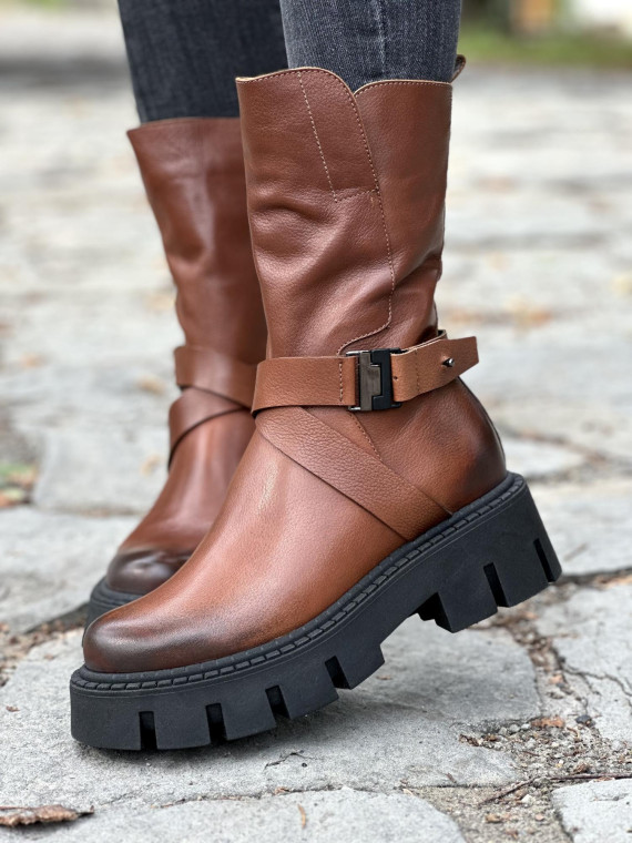 Trapery OLEKSY ze skóry naturalnej Polskiej produkcji