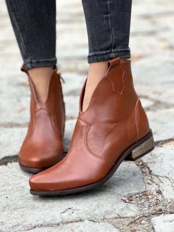 Kowbojki ze skóry OLEKSY Polskiej produkcji