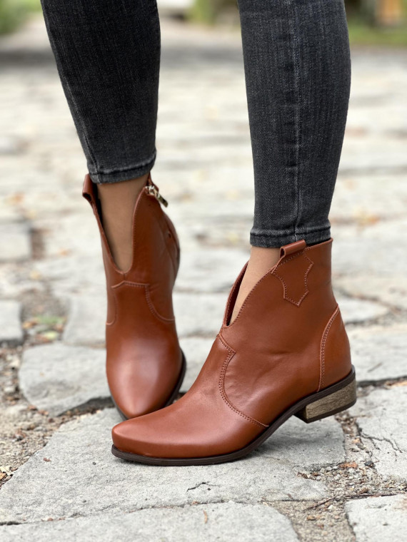 Kowbojki ze skóry OLEKSY Polskiej produkcji