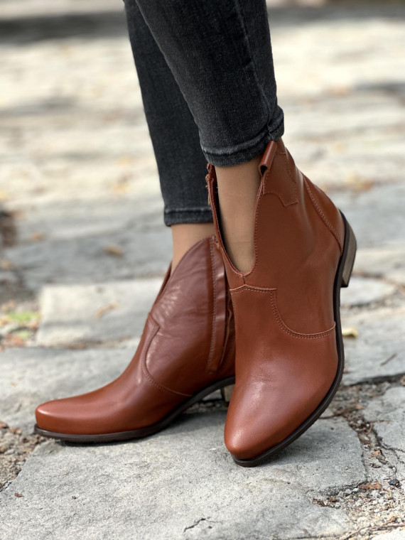 Kowbojki ze skóry OLEKSY Polskiej produkcji