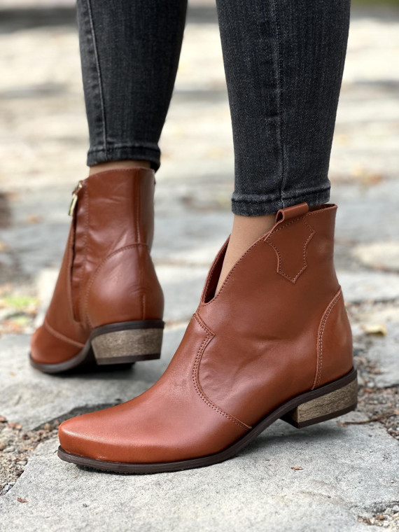 Kowbojki ze skóry OLEKSY Polskiej produkcji