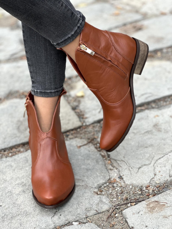 Kowbojki ze skóry OLEKSY Polskiej produkcji