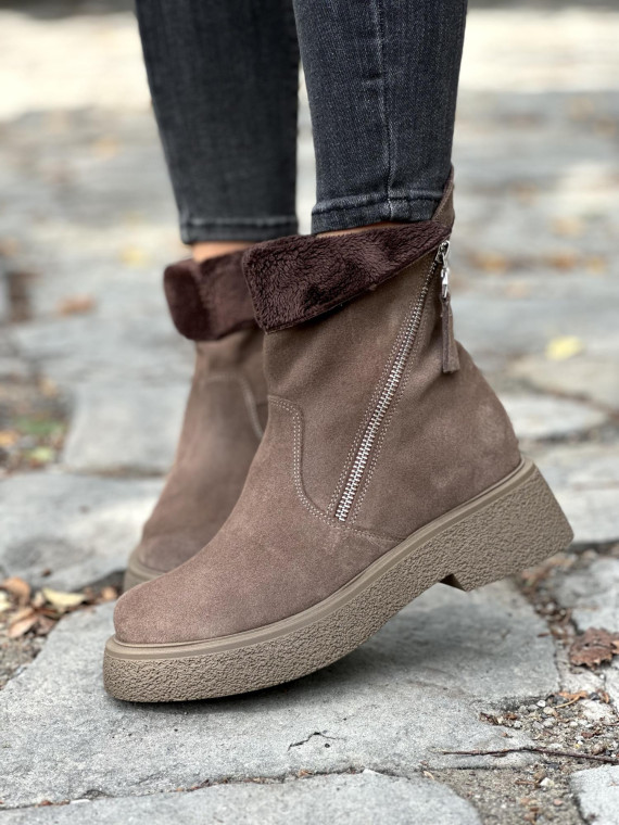 Botki skórzane OLEKSY Polskiej produkcji