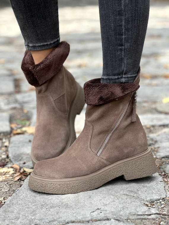 Botki skórzane OLEKSY Polskiej produkcji