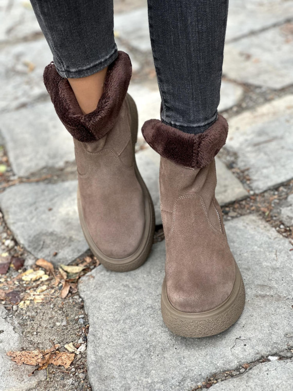 Botki skórzane OLEKSY Polskiej produkcji