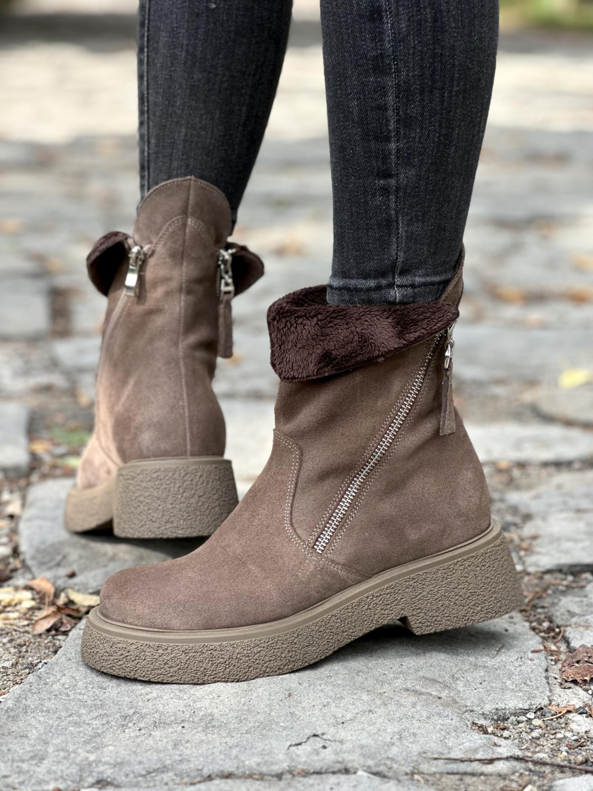 Botki skórzane OLEKSY Polskiej produkcji