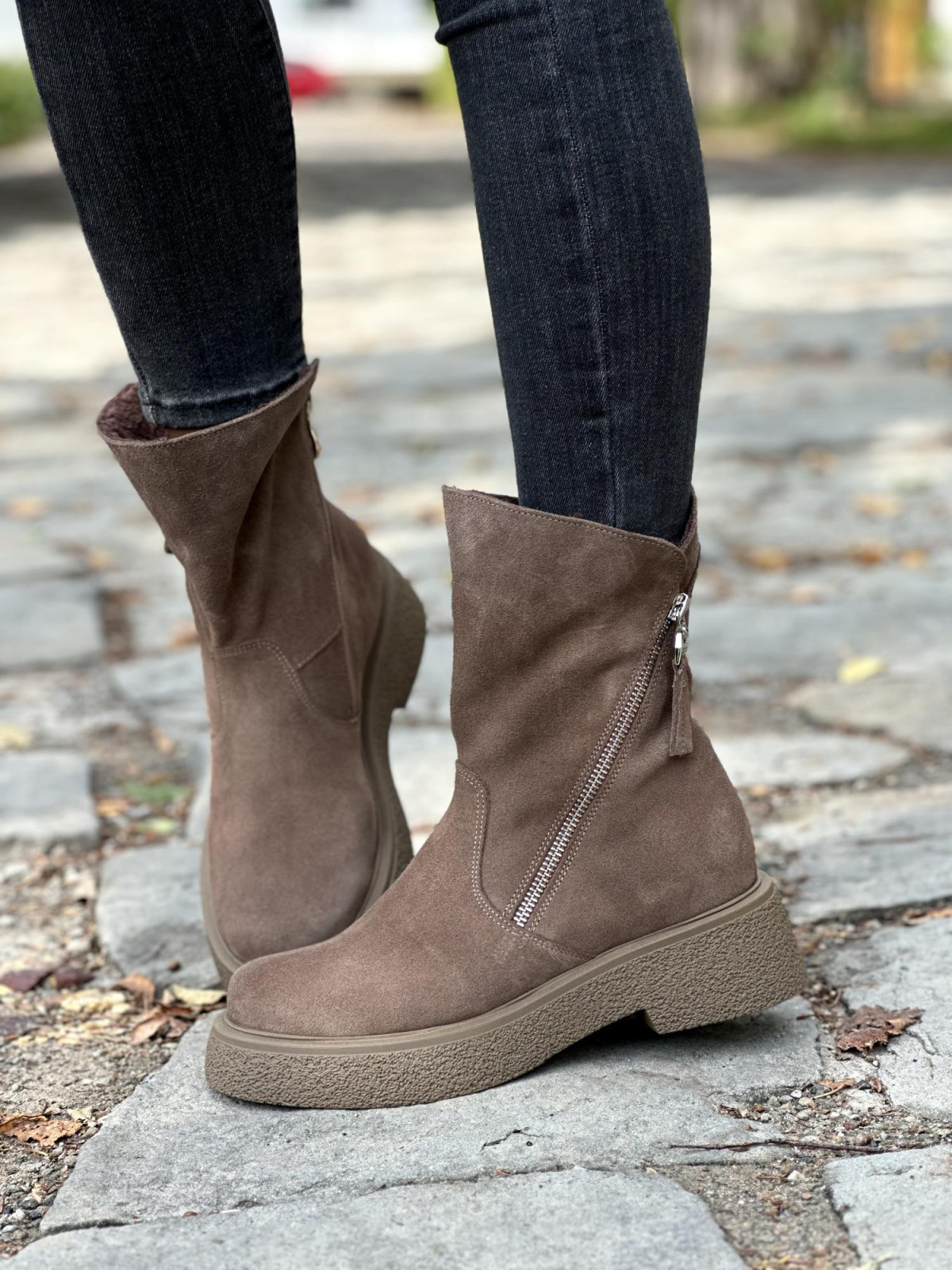 Botki skórzane OLEKSY Polskiej produkcji