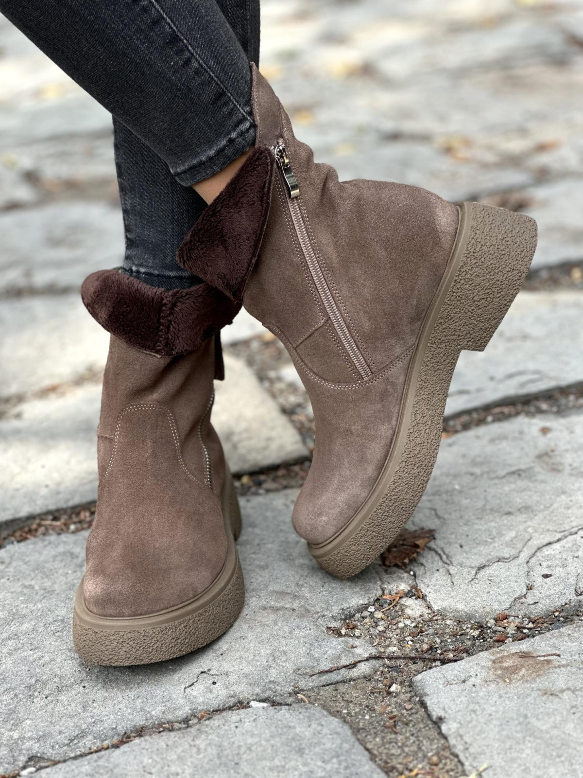 Botki skórzane OLEKSY Polskiej produkcji