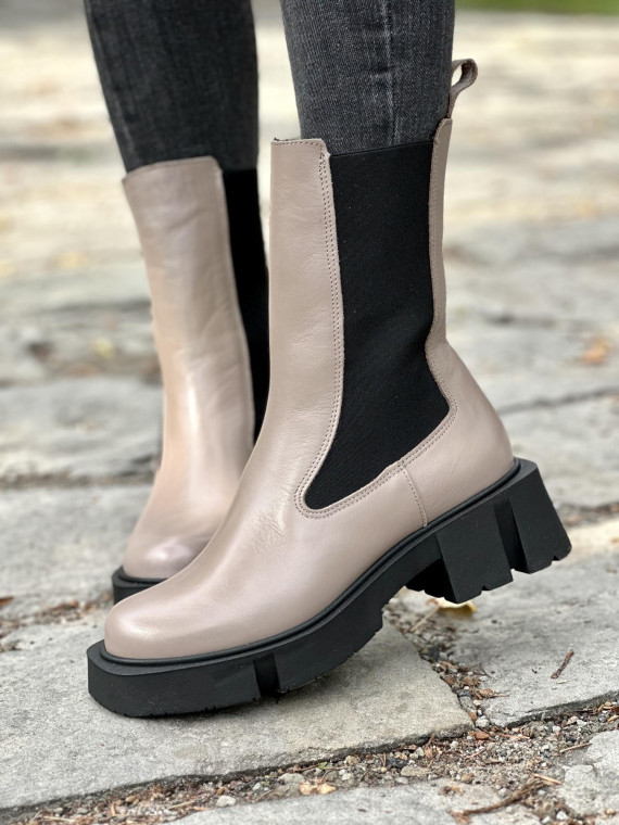 Trapery OLEKSY ze skóry naturalnej Polskiej produkcji