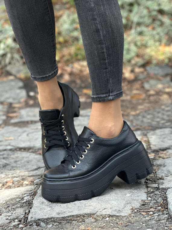 Półbuty OLEKSY ze skóry Polskiej produkcji