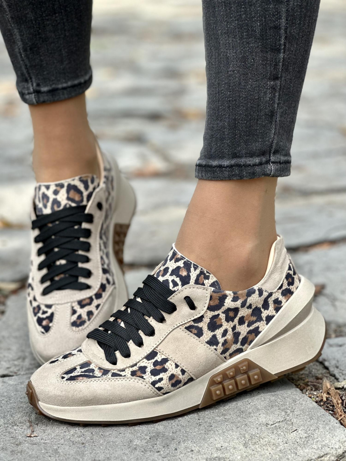 Sneakersy skórzane OLEKSY Polskiej produkcji