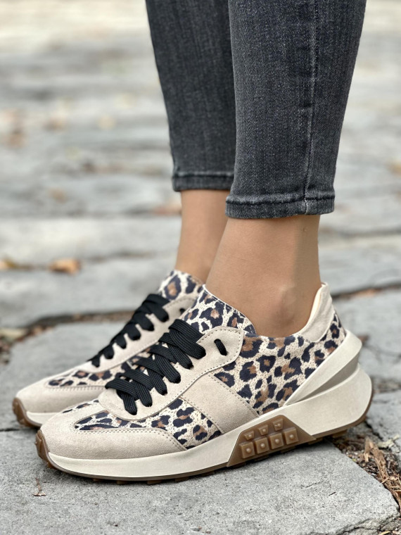 Sneakersy skórzane OLEKSY Polskiej produkcji