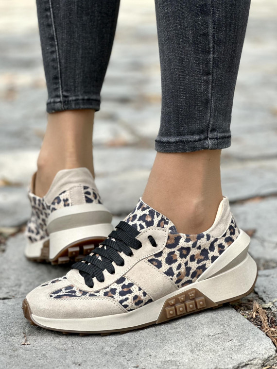 Sneakersy skórzane OLEKSY Polskiej produkcji