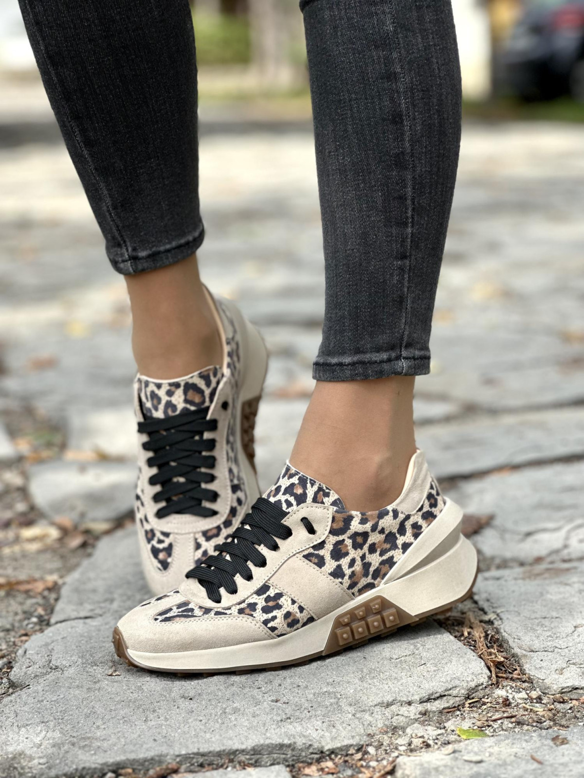 Sneakersy skórzane OLEKSY Polskiej produkcji