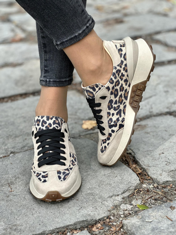 Sneakersy skórzane OLEKSY Polskiej produkcji