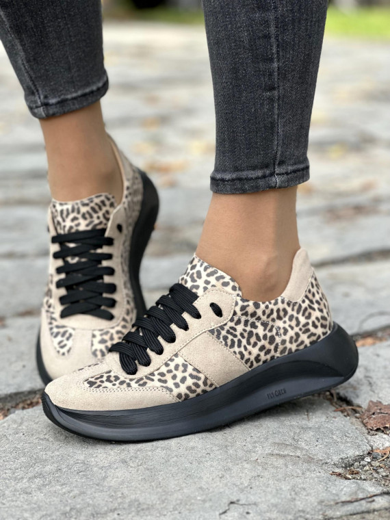 Sneakersy skórzane OLEKSY Polskiej produkcji