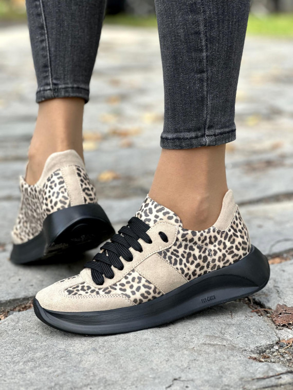 Sneakersy skórzane OLEKSY Polskiej produkcji