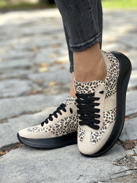 Sneakersy skórzane OLEKSY Polskiej produkcji