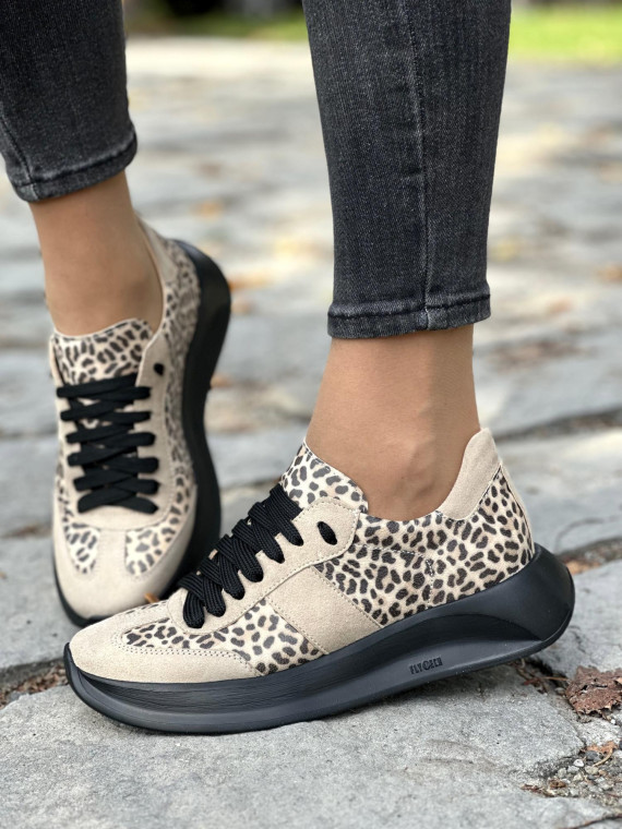 Sneakersy skórzane OLEKSY Polskiej produkcji