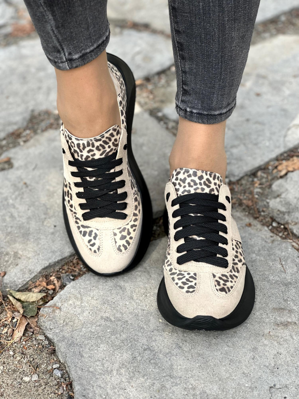 Sneakersy skórzane OLEKSY Polskiej produkcji