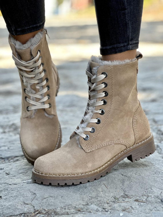 Ocieplane trapery ze skóry naturalnej