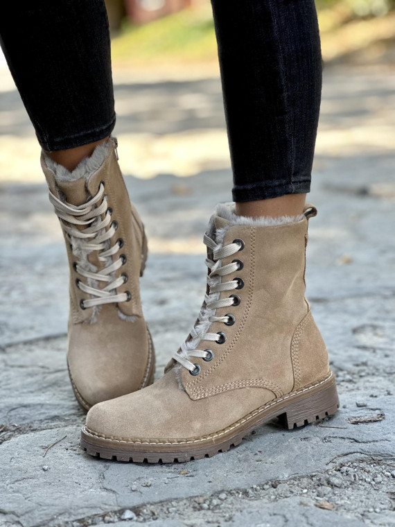 Ocieplane trapery ze skóry naturalnej