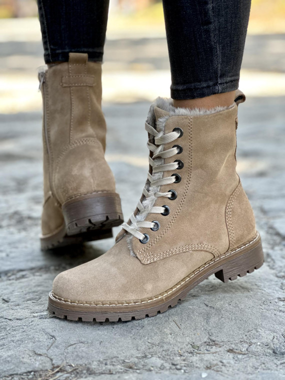 Ocieplane trapery ze skóry naturalnej