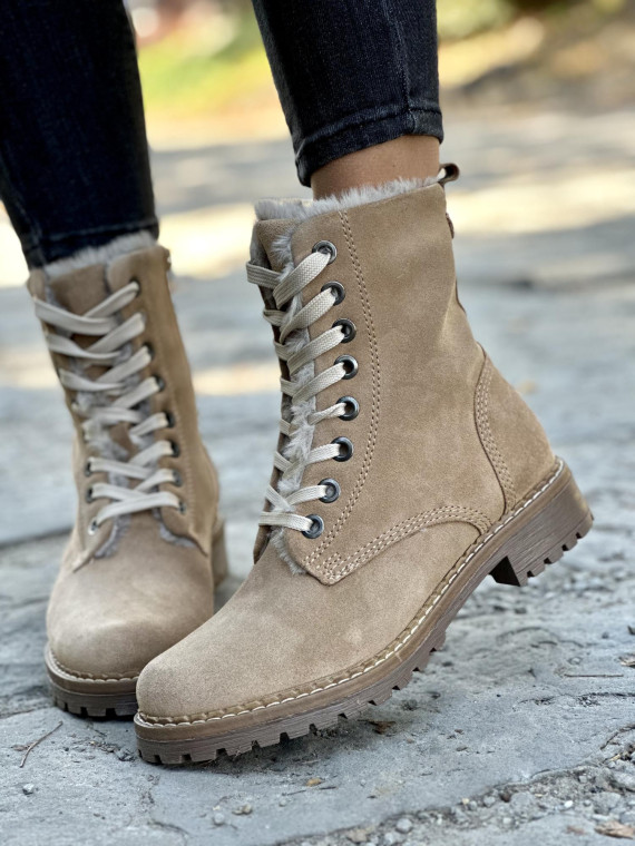 Ocieplane trapery ze skóry naturalnej