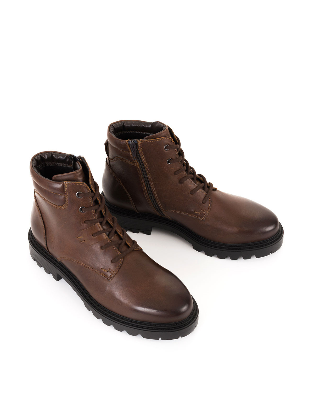 Stylowe męskie botki ze skóry naturalnej