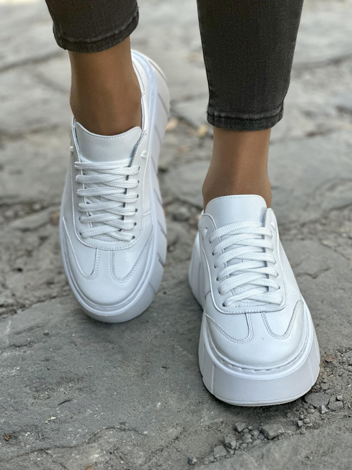 Sneakersy skórzane OLEKSY Polskiej produkcji