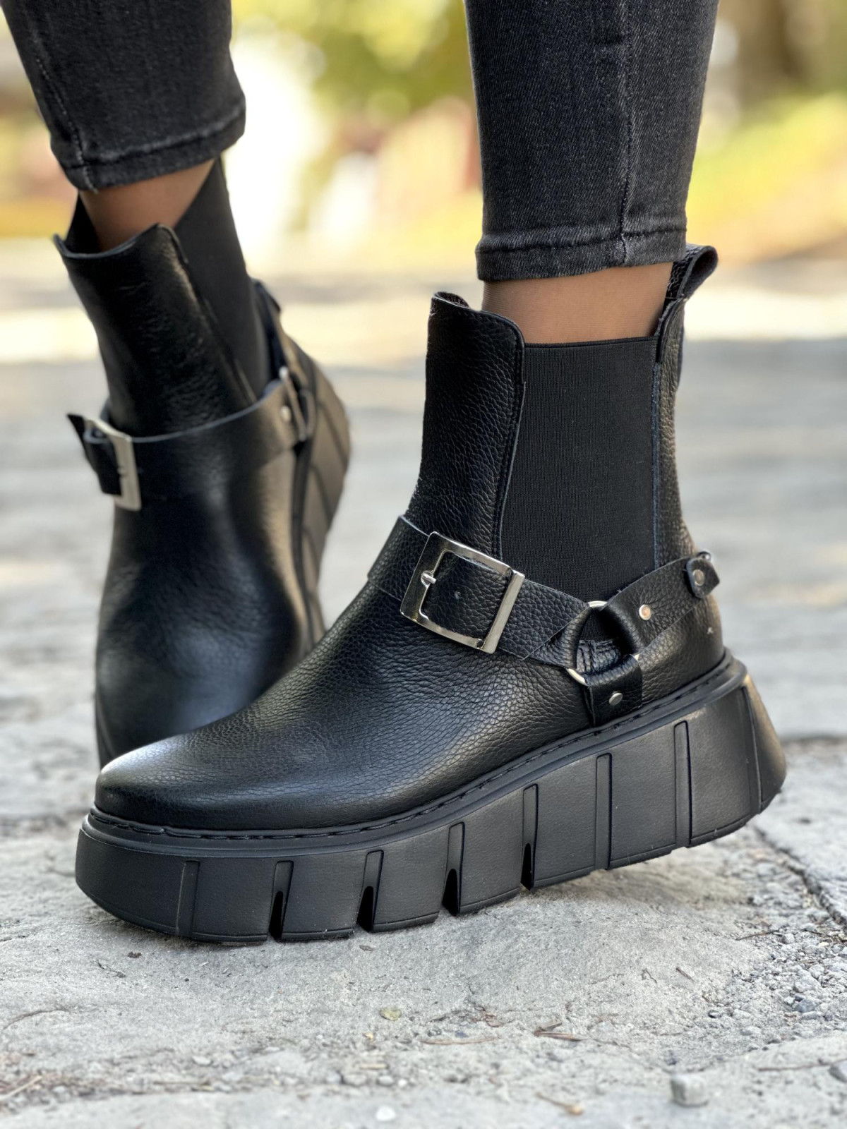 Wyjątkowe botki OLEKSY ze skóry Polskiej produkcji