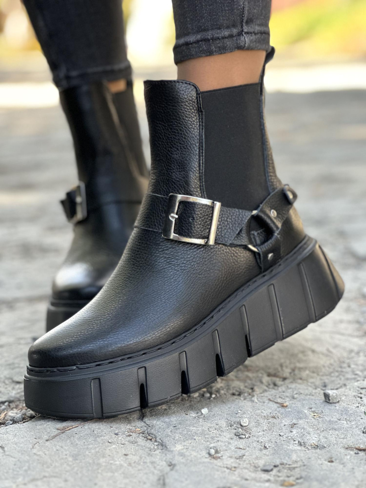 Wyjątkowe botki OLEKSY ze skóry Polskiej produkcji