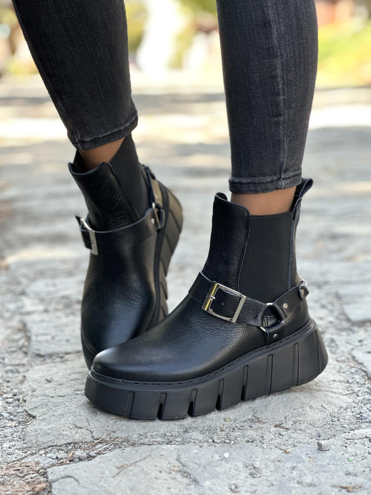 Wyjątkowe botki OLEKSY ze skóry Polskiej produkcji