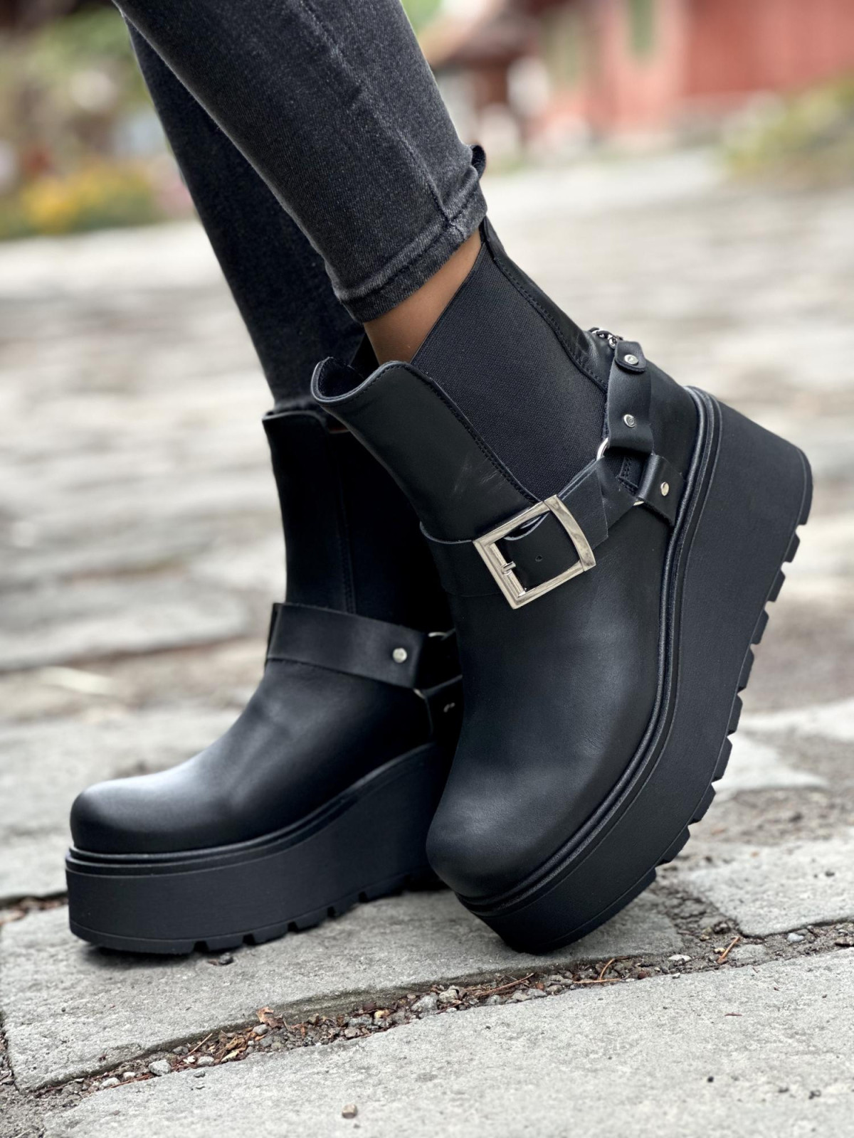 Wyjątkowe botki OLEKSY ze skóry Polskiej produkcji